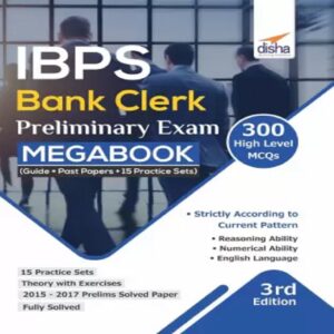 IBPS Bank Clerk Preliminary Exam MegaBook Disha Experts