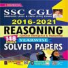 Buy Kiran SSC CGL Reasoning Solved Papers 2021 English