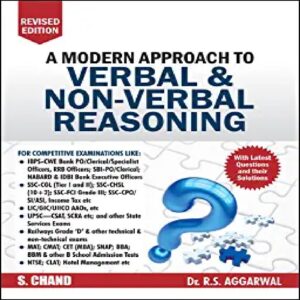 Buy A Modern Approach To Verbal and Non Verbal Reasoning 2022 by RS AGGARWAL