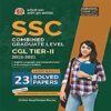 SSC CGL Latest Tier 2 Solved Papers English Math Solution