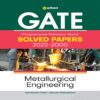 GATE Chapterwise Previous Years Solved Papers 2022-2000 Metallurgical Engineering by Arihant Publication