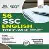 56 SSC English Topic-wise Solved Papers