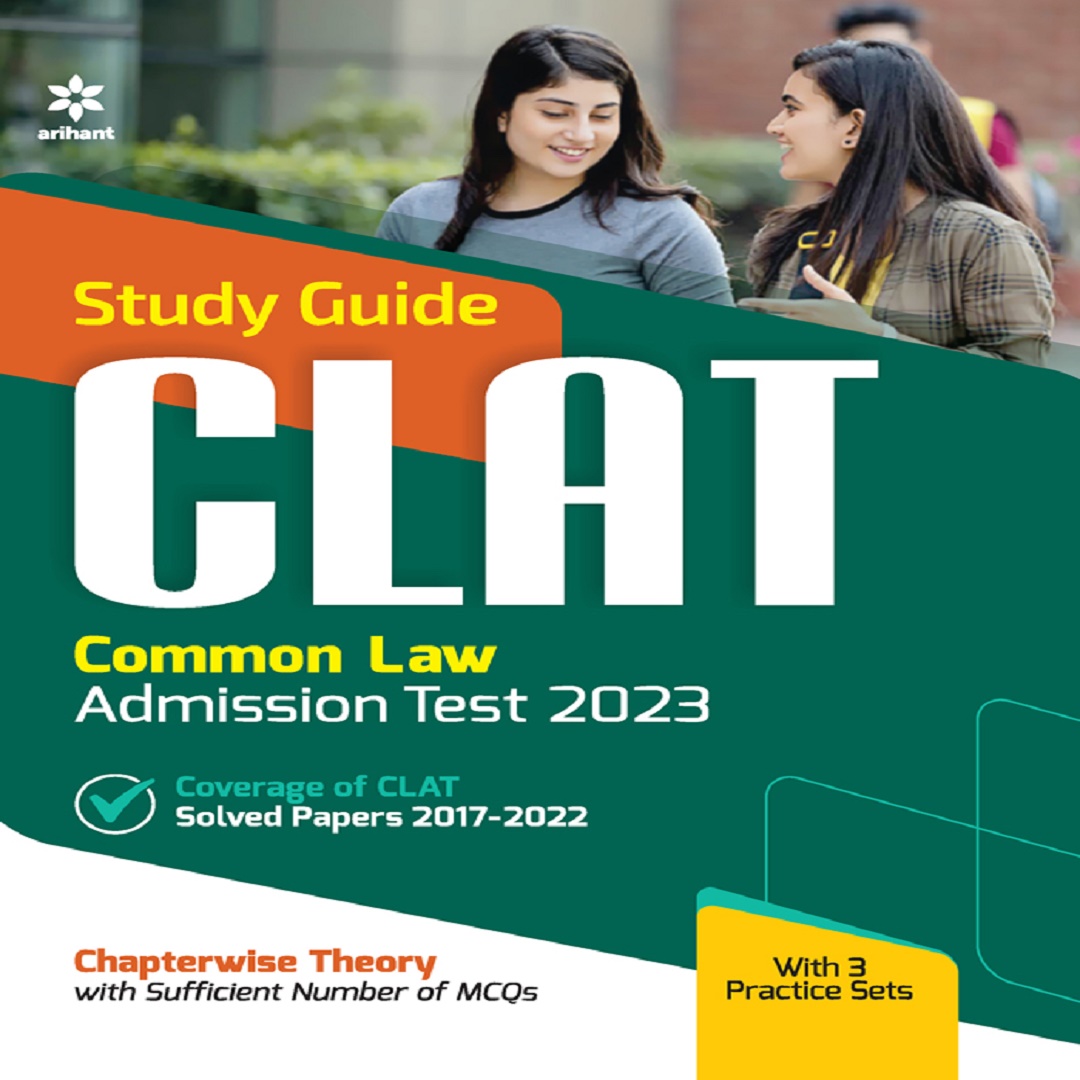 CLAT Study Guide 2023 by Arihant Publication