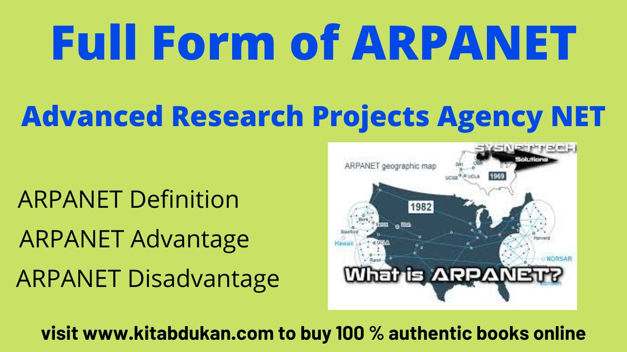 What is the full form of ARPANET