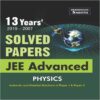 JEE Advanced Solved Papers for Physics