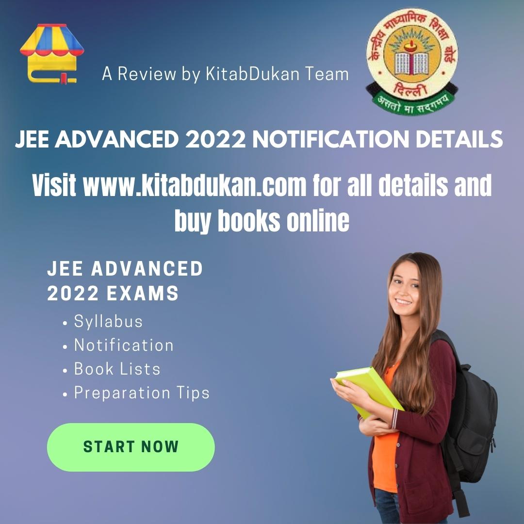 JEE Advanced 2022 Notification