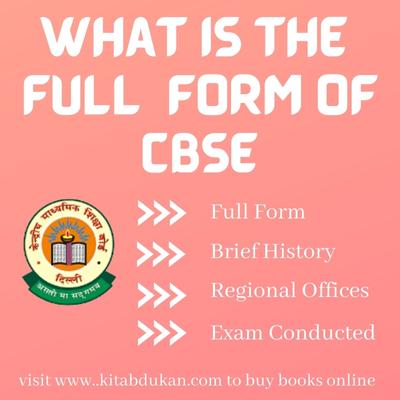 What is the Full Form of CBSE